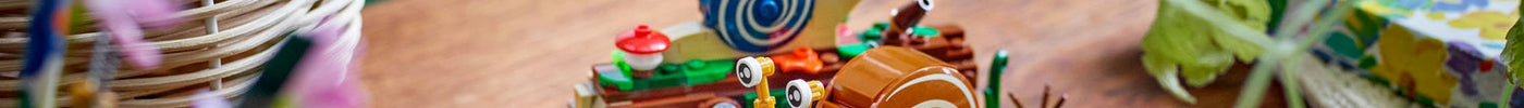 A természet bűbája kockákba zárva – fedezd fel a LEGO® Barátságos Csigákat!
