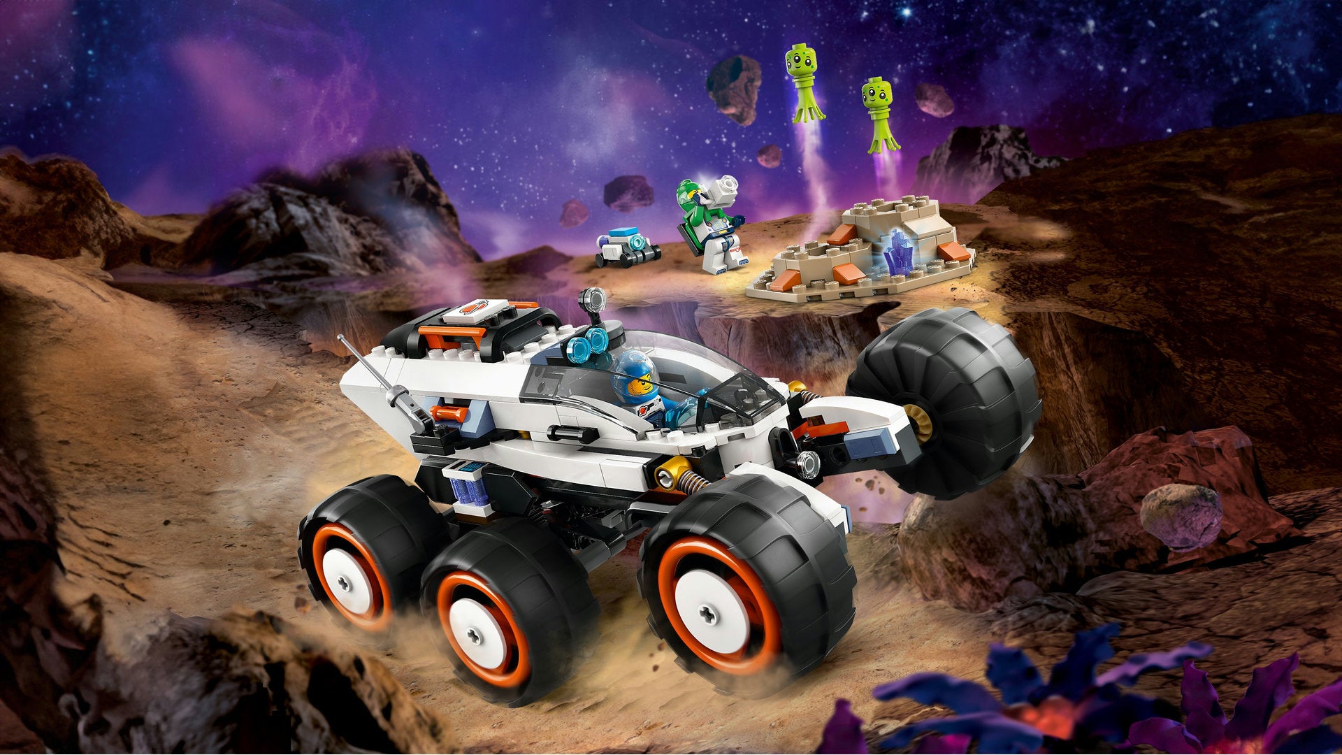 Légy kreatív, építs két LEGO® Space készletből egy harmadikat!