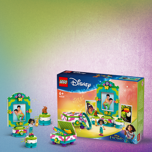 Vásárolj 25000 Ft felett LEGO® Friends, Disney, Wicked, Gabby's Dollhouse vagy Wednesday termékeket* és mi megajándékozunk egy dobozos készlettel (43239)!