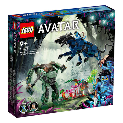 LEGO® Avatar - Neytiri és Thanator az AMP Suit-os Quaritch ellen (75571)