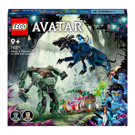 LEGO® Avatar - Neytiri és Thanator az AMP Suit-os Quaritch ellen (75571)