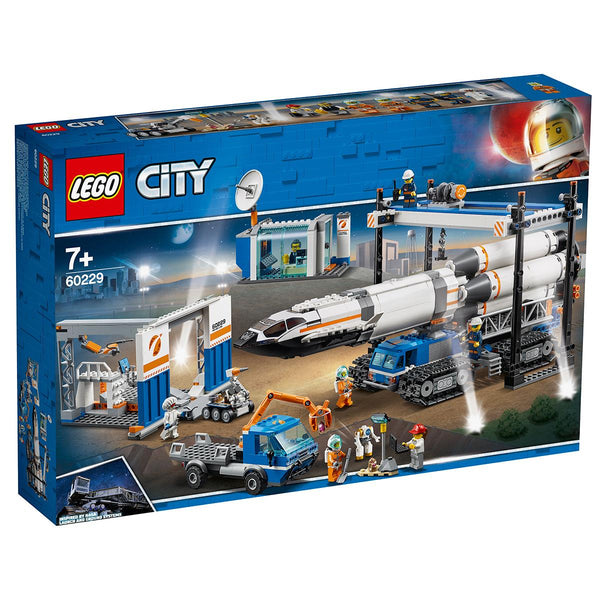 LEGO® City - Rakéta összeszerelés és szállítás (60229)