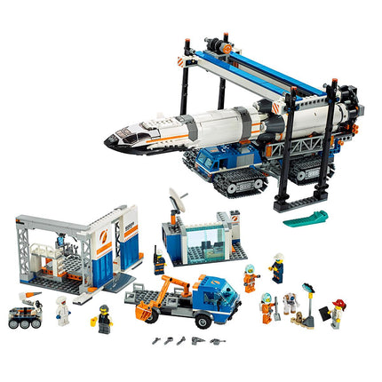 LEGO® City - Rakéta összeszerelés és szállítás (60229)