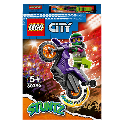 LEGO® City - Wheelie kaszkadőr motorkerékpár (60296)