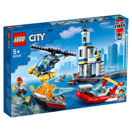 LEGO® City - Tengerparti rendőrségi és tűzoltó küldetés (60308)