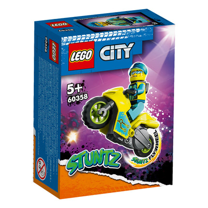 LEGO® City - Cyber kaszkadőr motorkerékpár (60358)