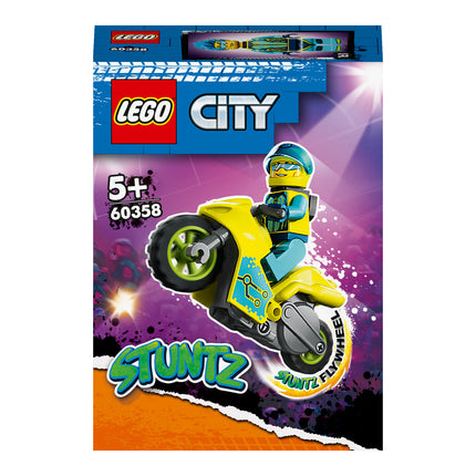 LEGO® City - Cyber kaszkadőr motorkerékpár (60358)