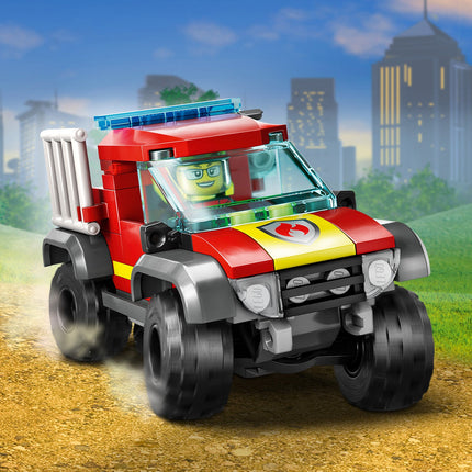 LEGO® City - 4x4 Tűzoltóautós mentés (60393)