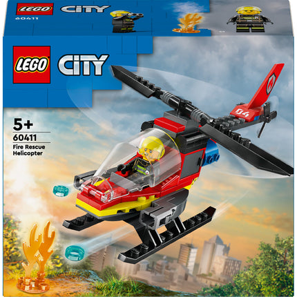 LEGO® City - Tűzoltó mentőhelikopter (60411)