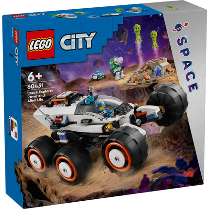 LEGO® City - Űrfelfedező jármű és a földönkívüliek (60431)