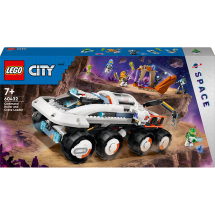 LEGO® City - Parancsnoki jármű és rakodódaru (60432)
