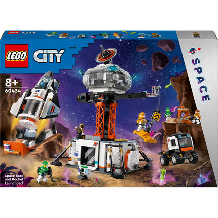 LEGO® City - Űrállomás és rakétakilövő (60434)
