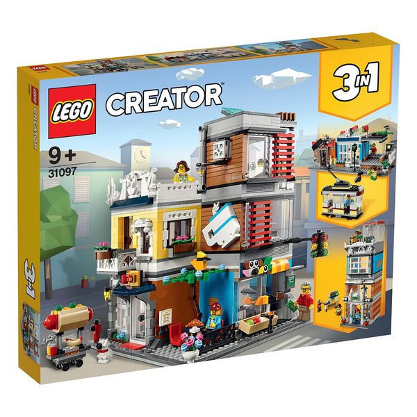 LEGO® Creator 3in1 - Városi kisállat kereskedés és kávézó (31097)