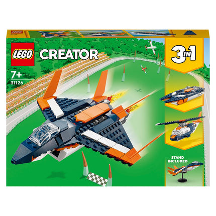 LEGO® Creator 3in1 - Szuperszonikus repülőgép (31126)