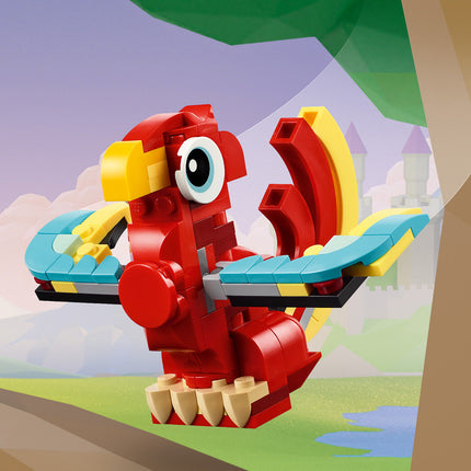 LEGO® Creator 3in1 - Vörös sárkány (31145)
