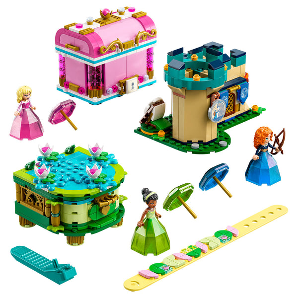 LEGO® Disney™ - Aurora, Merida és Tiana elvarázsolt alkotásai (43203)