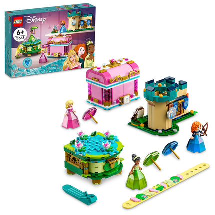 LEGO® Disney™ - Aurora, Merida és Tiana elvarázsolt alkotásai (43203)