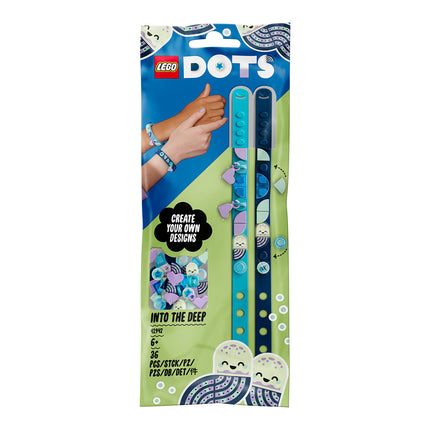 LEGO® DOTS - Mélység titka karkötők kiegészítőkkel (41942)