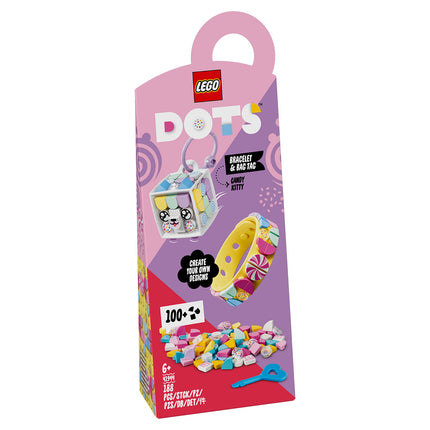 LEGO® DOTS - Candy Kitty karkötő és táskadísz (41944)