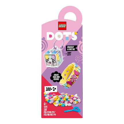 LEGO® DOTS - Candy Kitty karkötő és táskadísz (41944)