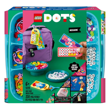 LEGO® DOTS - Táskadísz óriáscsomag - Üzenetküldés (41949)