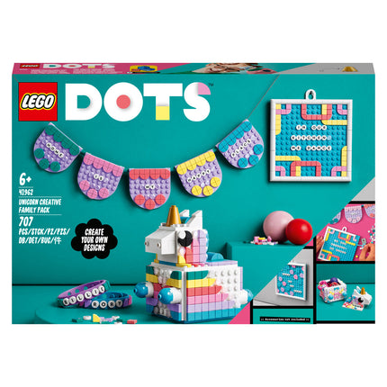 LEGO® DOTS - Egyszarvú kreatív családi készlet (41962)