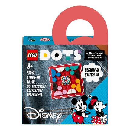 LEGO® DOTS - Mickey egér és Minnie egér felvarró (41963)