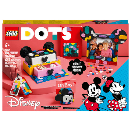 LEGO® DOTS - Mickey egér és Minnie egér tanévkezdő doboz (41964)