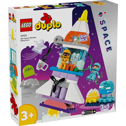 LEGO® DUPLO® - 3 az 1-ben űrsikló kaland (10422)