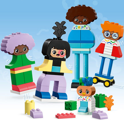 LEGO® DUPLO® - Megépíthető figurák különféle érzelmekke (10423)