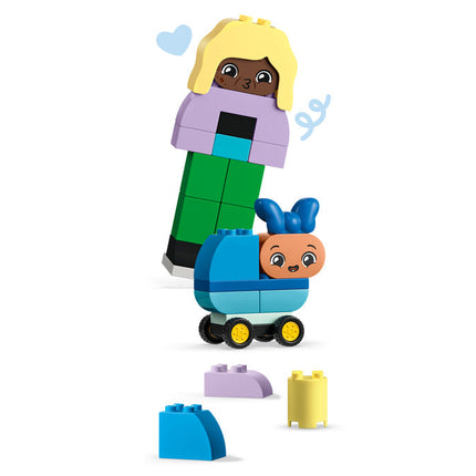 LEGO® DUPLO® - Megépíthető figurák különféle érzelmekke (10423)