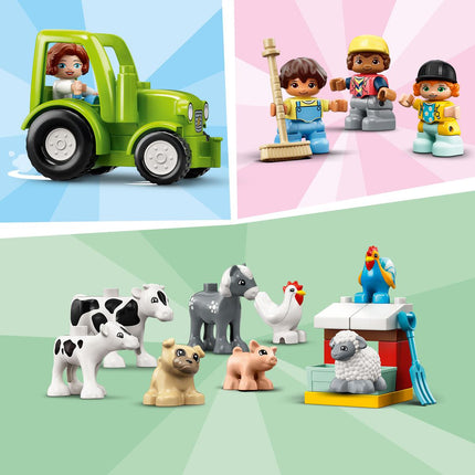 LEGO® DUPLO® - Pajta,traktor és állatgondozás a farmon (10952)