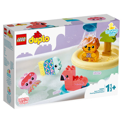 LEGO® DUPLO® - Vidám fürdetéshez: úszó állatos sziget (10966)