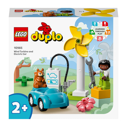 LEGO® DUPLO® - Szélturbina és elektromos autó (10985)