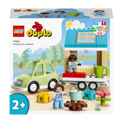 LEGO® DUPLO® - Családi ház kerekeken (10986)