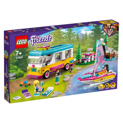 LEGO® Friends - Erdei lakóautó és vitorlás (41681)