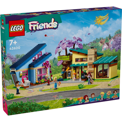 LEGO® Friends - Olly és Paisley családi házai (42620)