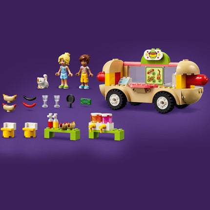 LEGO® Friends - Hot dog árus büfékocsi (42633)