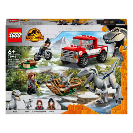 LEGO® Jurassic World - Kék és Béta velociraptorok elfogása (76946)