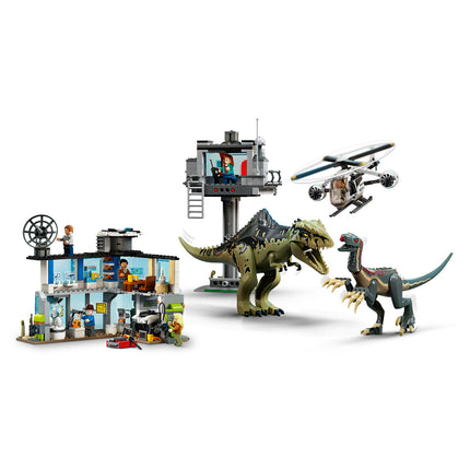 LEGO® Jurassic World - Giganotosaurus és therizinosaurus támadás (76949)