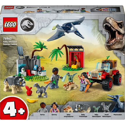 LEGO® Jurassic World - Dinoszaurusz maradványok: T-Rex koponya (76963)