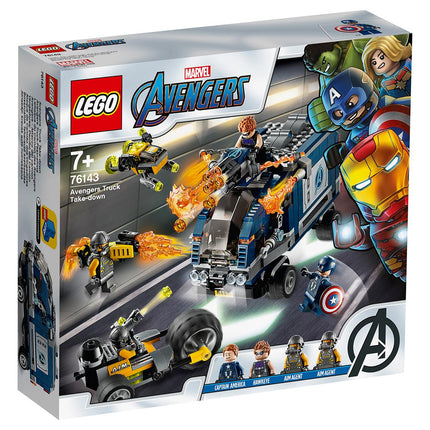 LEGO® Marvel - Bosszúállók Teherautós üldözés (76143)