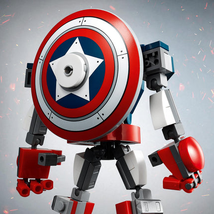 LEGO® Marvel - Amerika Kapitány páncélozott robotja (76168)