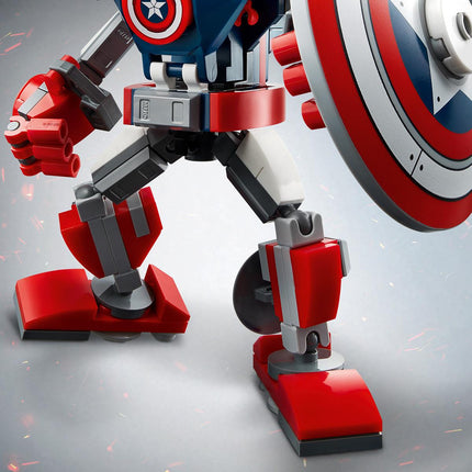 LEGO® Marvel - Amerika Kapitány páncélozott robotja (76168)