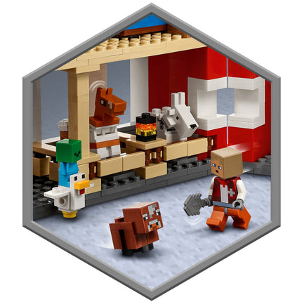 LEGO® Minecraft® - A piros pajta (21187)