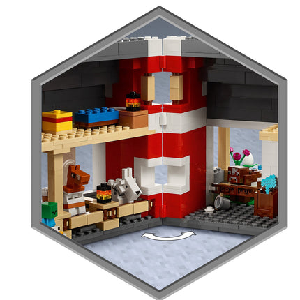 LEGO® Minecraft® - A piros pajta (21187)