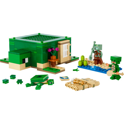 LEGO® Minecraft® - A tengerparti teknősház (21254)