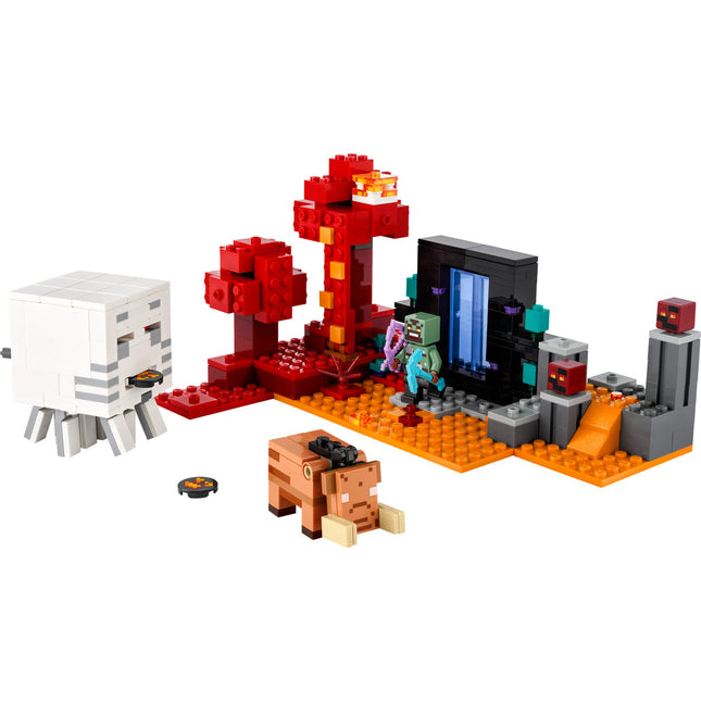 LEGO® Minecraft® - Csapda az Alvilág kapunál (21255)