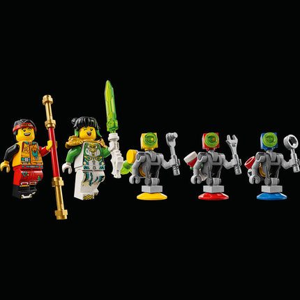 LEGO® Monkie Kid™ - Megapolisz 5. évfordulója (80053)