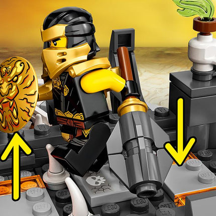 LEGO® NINJAGO® - A koponyavarázsló tömlöcei (71722)